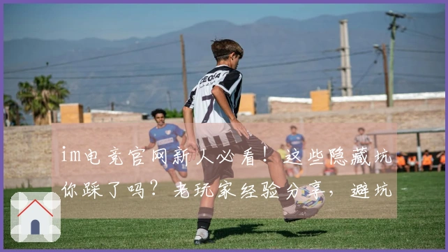 im电竞官网新人必看！这些隐藏坑你踩了吗？老玩家经验分享，避坑指南拿来吧你！
